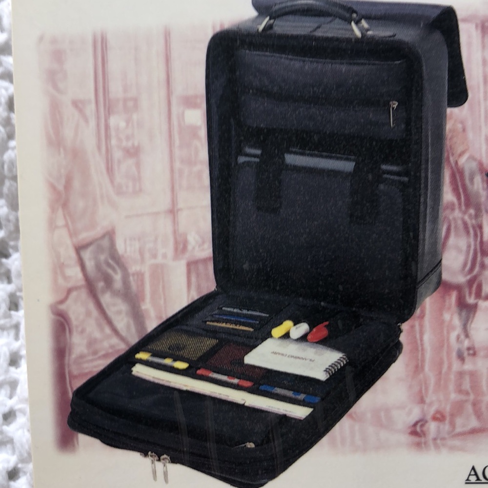 Jordan luggage office on wheels Business case computer case